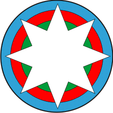 Неофициальный герб Азербайджанской Демократической Республики (1919г.)