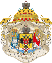 Большой герб Царства Польского в составе Российской Империи. 1815-1915гг.