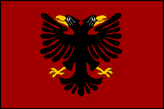 Флаг Республики Албания 1920-28гг.