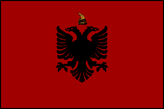 Флаг Королевства Албания 1929-34гг.