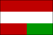 Флаг Австро-Венгрии 1867-1918гг.