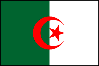 Флаг Алжира с 1962г.