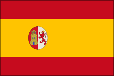 Флаг Королевства Испания 1843-1931гг.