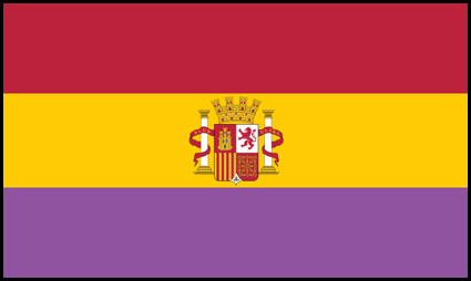 Флаг Испанской Республики 1931-39гг.