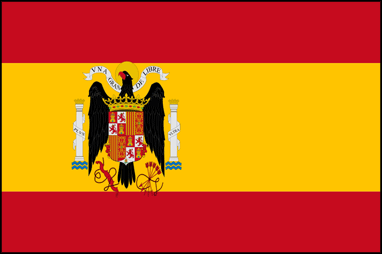 Флаг Испании во времена правления Франко (1938-45гг.)