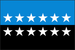 Флаг Европейского Объединения Угля и Стали 1986г.