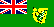 Британский зеленый кормовой флаг (англ.: ''The British (Defaced) Green Ensign'') с эмблемой Ирландии в вольной части. Не является традиционным для британских владений. Не являлся официальным.