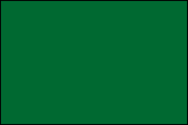 Флаг Ливии. Зеленый цвет традиционно означает приверженность к Исламу. Соотношение сторон 2:3.