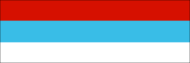 Флаг Черногории (1993-2004гг.)